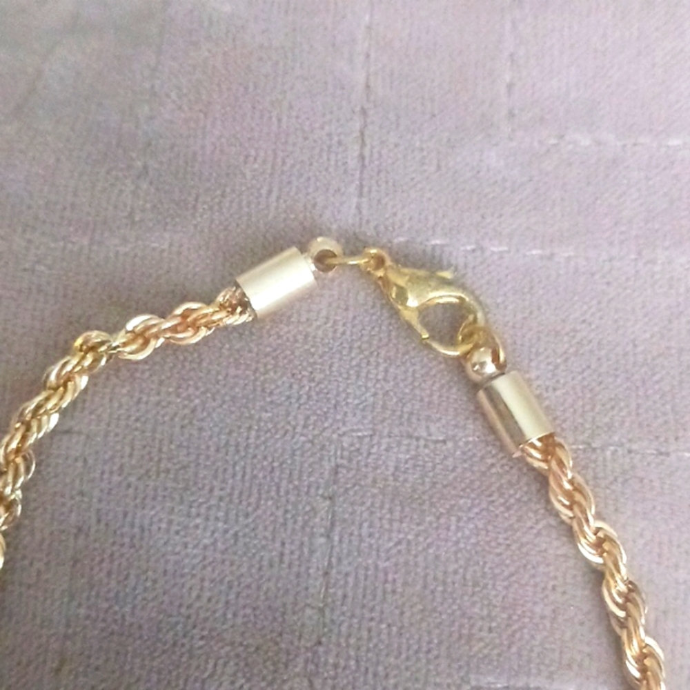Gold Rope Necklace - Picture 3 of 4